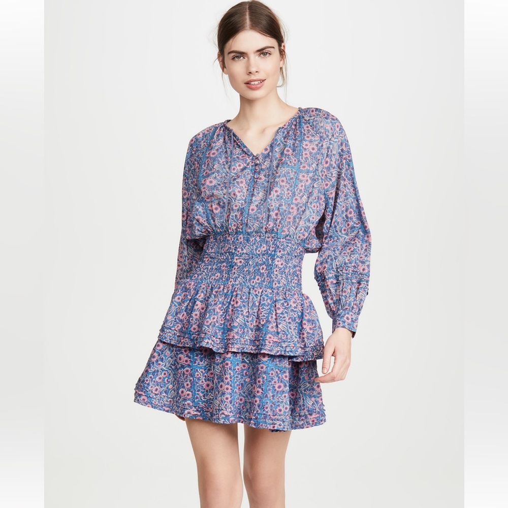 Cleobella Bianca Mini Dress in Rose